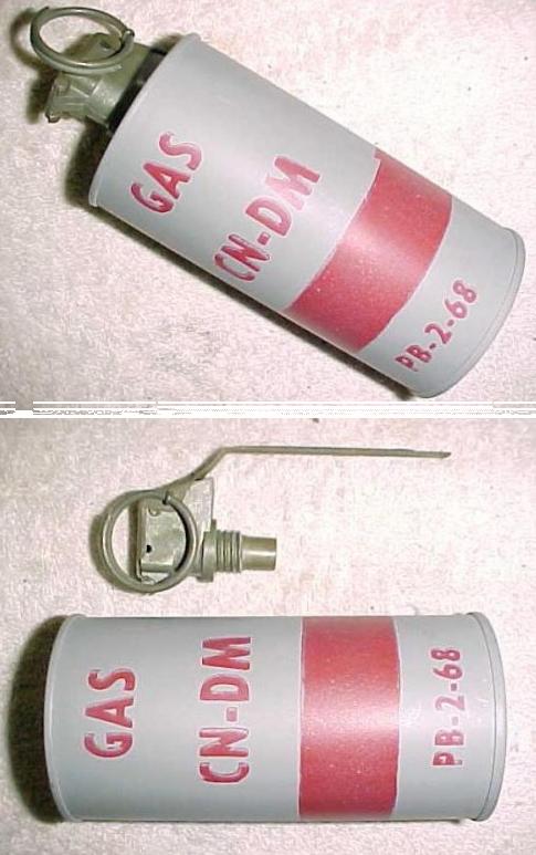 US CN-DM Gas Grenade - Click Image to Close